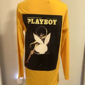 Playboy x Missguided Longsleeve T-Shirt Tunic